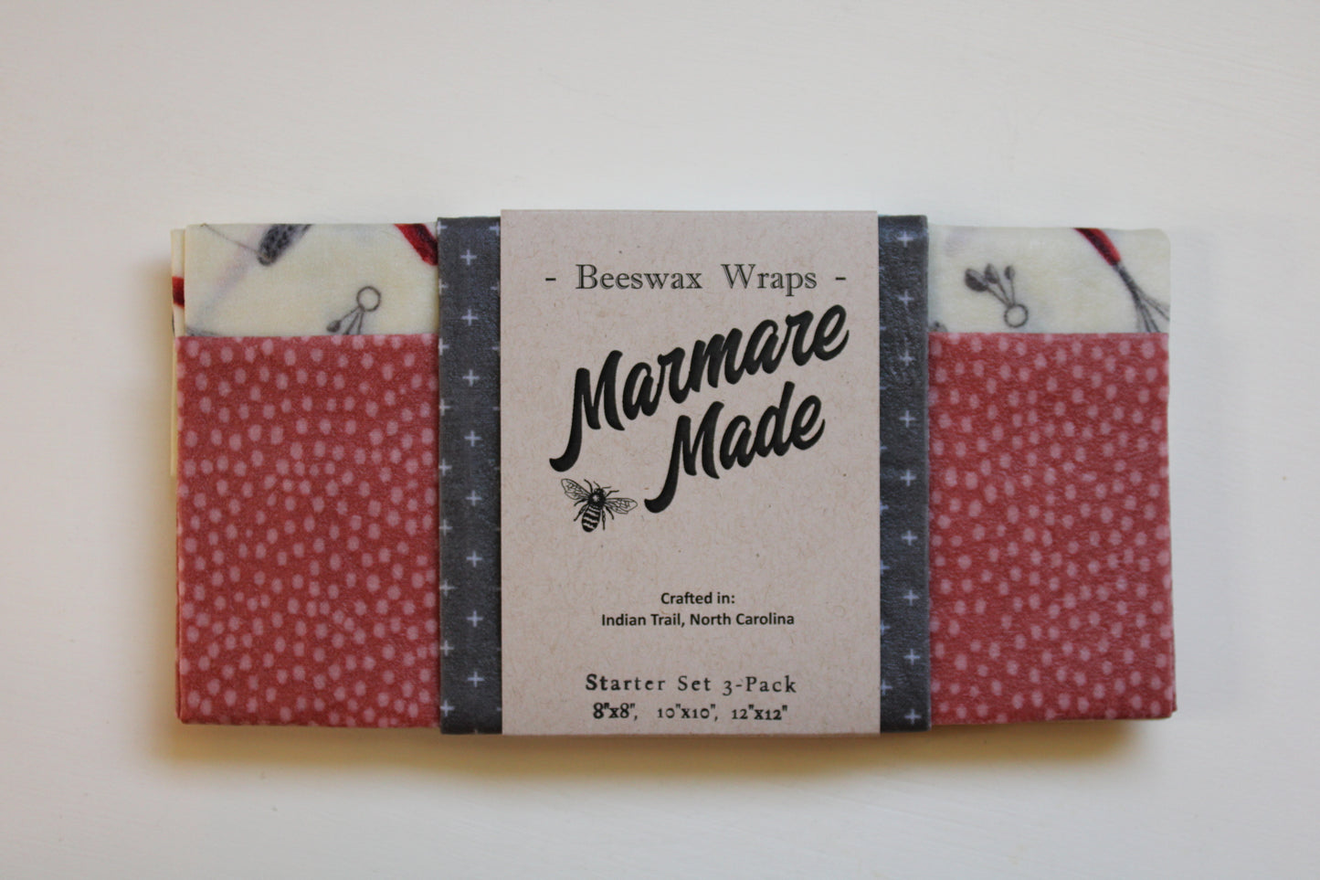 3 Pack Starter Set, "Made from Scratch" Pattern