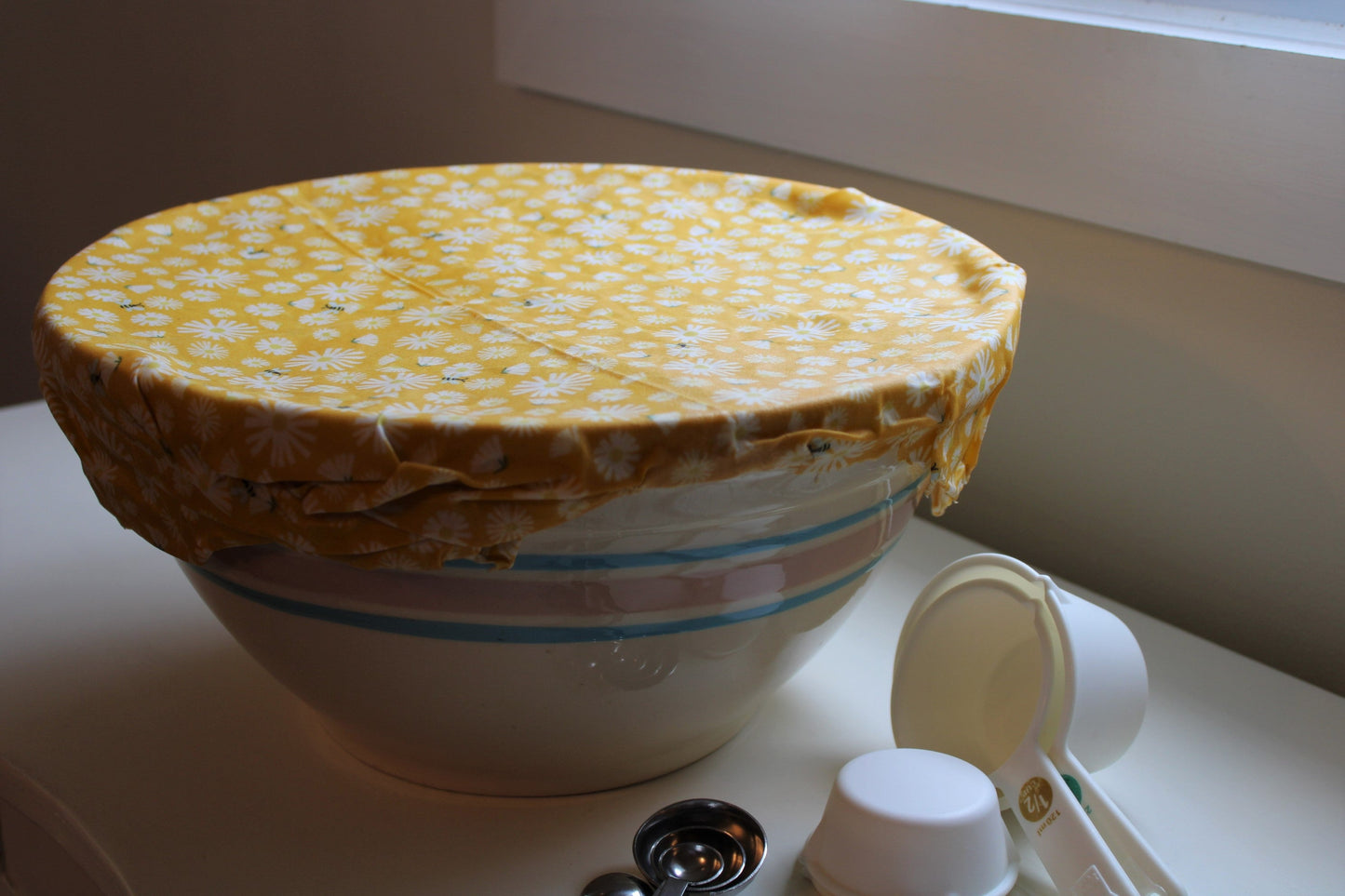 XXL Sour Dough Bread Wrap / Casserole Cover -  "Dolphin Treasure"