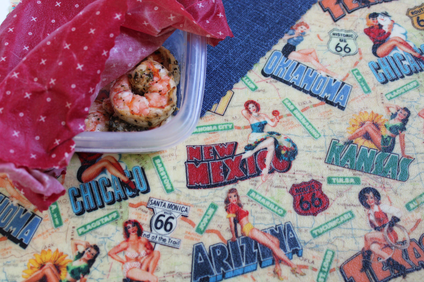 3 Pack Starter set, "Rt 66 Pin-Ups" pattern